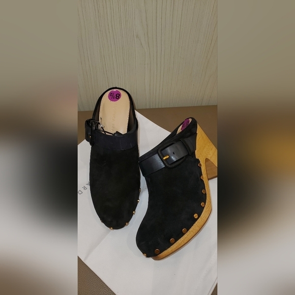 VERONICA BEARD DACEY COCO SUEDE CLOG,New Products : American Fashion Style Bags On Sale